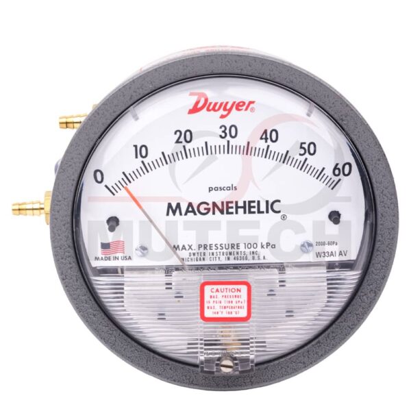 Manometr Magnehelic seria 2000 widok frontowy